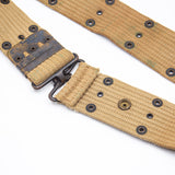 Original WW1 US Khaki M1912 Mills Webbing Pistol Belt