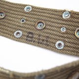 Rare Original Vietnam War USMC M1961 Webbing Belt