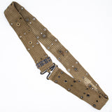 Rare Original NAMED Korean & Vietnam War USMC M1961 Webbing Belt