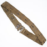 Rare Original NAMED Korean & Vietnam War USMC M1961 Webbing Belt