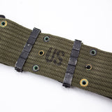 Vietnam War 1st Pattern M-1956 M56 Webbing Belt w/ DAVIS Buckle