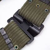 Vietnam War 1st Pattern M-1956 M56 Webbing Belt w/ DAVIS Buckle
