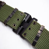 Rare Vietnam War Nylon M-1967 M67 Webbing Belt w/ DAVIS Buckle
