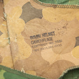 Original Vietnam War "Low-Cut" Mitchell Pattern M1 Helmet Cover