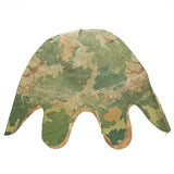 Original Vietnam War "Low-Cut" Double-Stamped Mitchell Pattern M1 Helmet Cover