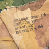 Original Vietnam War Mitchell Pattern M1 Helmet Cover