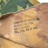 Original Vietnam War Mitchell Pattern M1 Helmet Cover