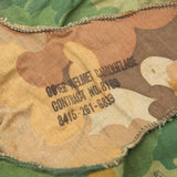 Original Early Vietnam War Sateen Mitchell Pattern M1 Helmet Cover
