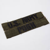 60s Vietnamese-Made US Army 'Pugh' Name Tape Patch Set