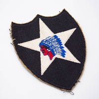 40s WW2 2nd Infantry Division Patch