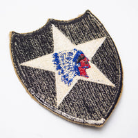 40s WW2 2nd Infantry Division Patch