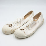 1970s Vintage British Army White PT Plimsoles - Size 7