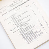 1960s Vietnam War Advisor Handbook For Counterinsurgency