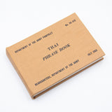 1960s Vietnam War US Army Thai Phrase Book