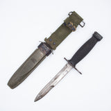 Vietnam War US Military M16A1 M7 Bayonet w/ M8A1 Scabbard