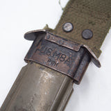 Vietnam War US Military M16A1 M7 Bayonet w/ M8A1 Scabbard