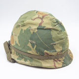 60s Vietnam War US Army M1 Helmet Set