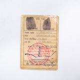 Original 60s South Vietnamese Military ID Card