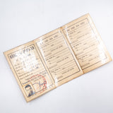 Original 60s South Vietnamese Military Vehicle Driver's License