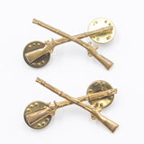 US Army Infantry Collar Branch Insignia Pin Set