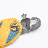 60s Vietnam War Senior Jump Wings w/ Combat Star On Cut Edge Special Forces Oval