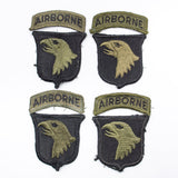 Vietnam Era Subdued 101st Airborne Division Patch & Airborne Tab