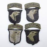 Vietnam Era Subdued 101st Airborne Division Patch & Airborne Tab
