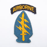 60s Vietnam War Cut Edge Special Forces SSI Patch