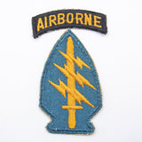 60s Vietnam War Cut Edge Special Forces SSI Patch