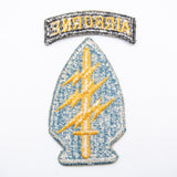 60s Vietnam War Cut Edge Special Forces SSI Patch