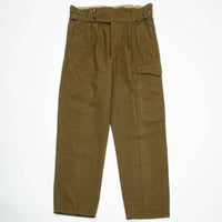 NOS 50s Vintage Australian Army Wool Trousers - 35x30