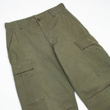 60s Vietnam War Vintage Tropical Combat Trousers - 32x33