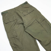 60s Vietnam War Vintage Tropical Combat Trousers - 32x33