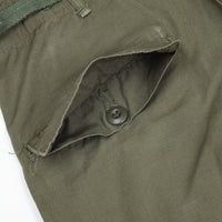 60s Vietnam War Vintage Tropical Combat Trousers - 32x33