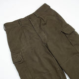 Rare 50s West German Army Heavy HBT Trousers - 36x30