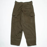 Rare 50s West German Army Heavy HBT Trousers - 36x30