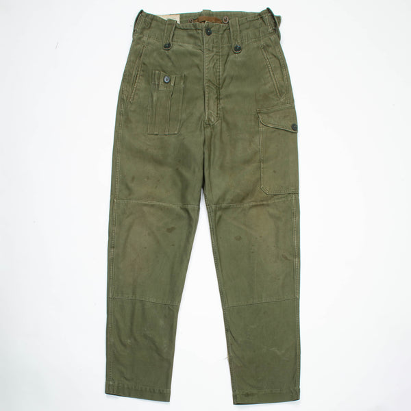 60s Vintage British Army 60 Pattern Combat Trousers - 32x32