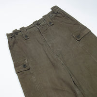 70s Vintage Dutch Army HBT Combat Trousers - 29x31