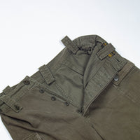 70s Vintage Dutch Army HBT Combat Trousers - 29x31