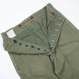 60s British Army Green Cotton Overall Trousers - 30x30