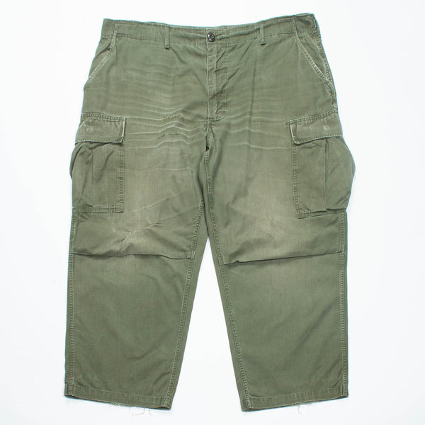 60s Vietnam War Tropical Combat Trousers - 42x28