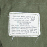 60s Vietnam War Tropical Combat Trousers - 42x28