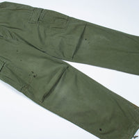 1966 Vietnam War Poplin Tropical Combat Trousers - 30x33