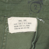 1966 Vietnam War Poplin Tropical Combat Trousers - 30x33