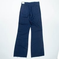 Deadstock 80s US Navy Denim Bell Bottom Slacks - 32" Waist