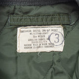 70s USAF CWU-9/P Quilted Jacket - Large