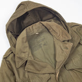 40s Vintage M43 Field Jacket w/ Hood - Medium