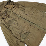 40s Vintage M43 Field Jacket w/ Hood - Medium