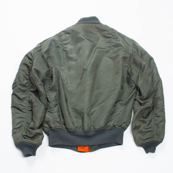 Blouson homme noir de pilote US en nylon noir - Achat vente pas cher Blouson homme noir de pilote US en nylon noir - Achat vente pas cher