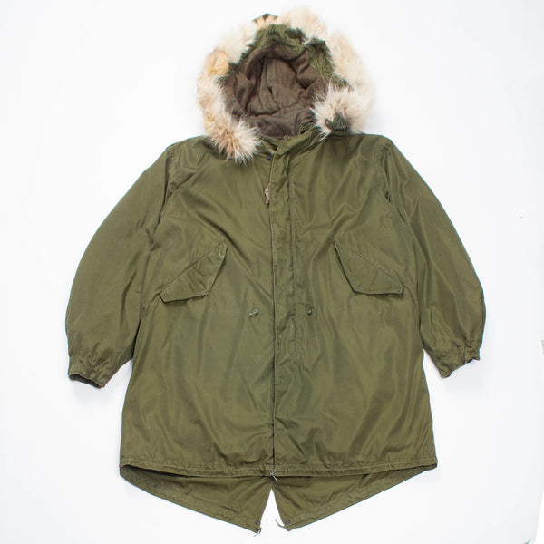 1952 Vintage M51 ECW Fishtail Parka - X-Large